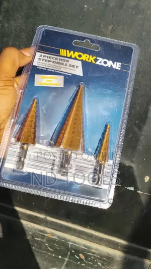 Hss Step Drill Bit Set 3pcs