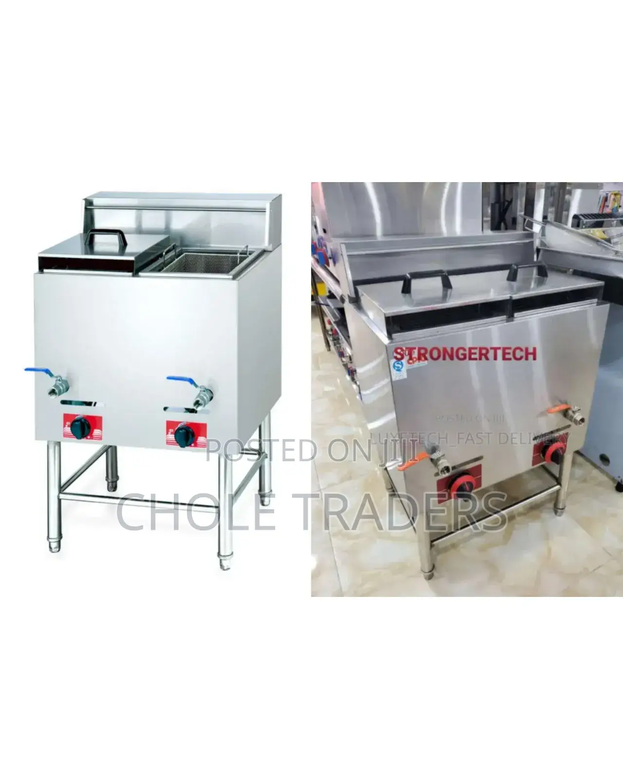 28-Liters Commercial Gas Deep Fryer