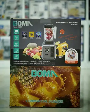 Boma Bm-998 Commercial Blender 2800w With Pure Copper Motor 2.0l