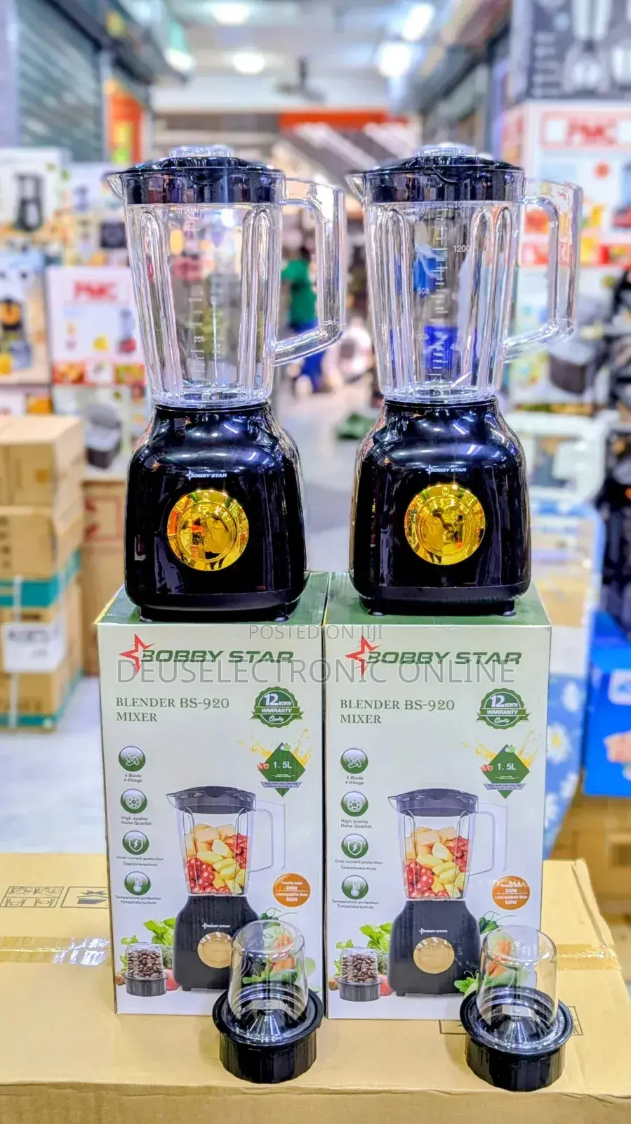 Electric Bobby Star Blender 1.5l