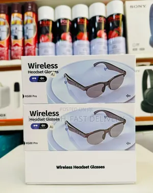 Xg88 Pro Wireless Headset Glasses - Bluetooth Smart Glasses