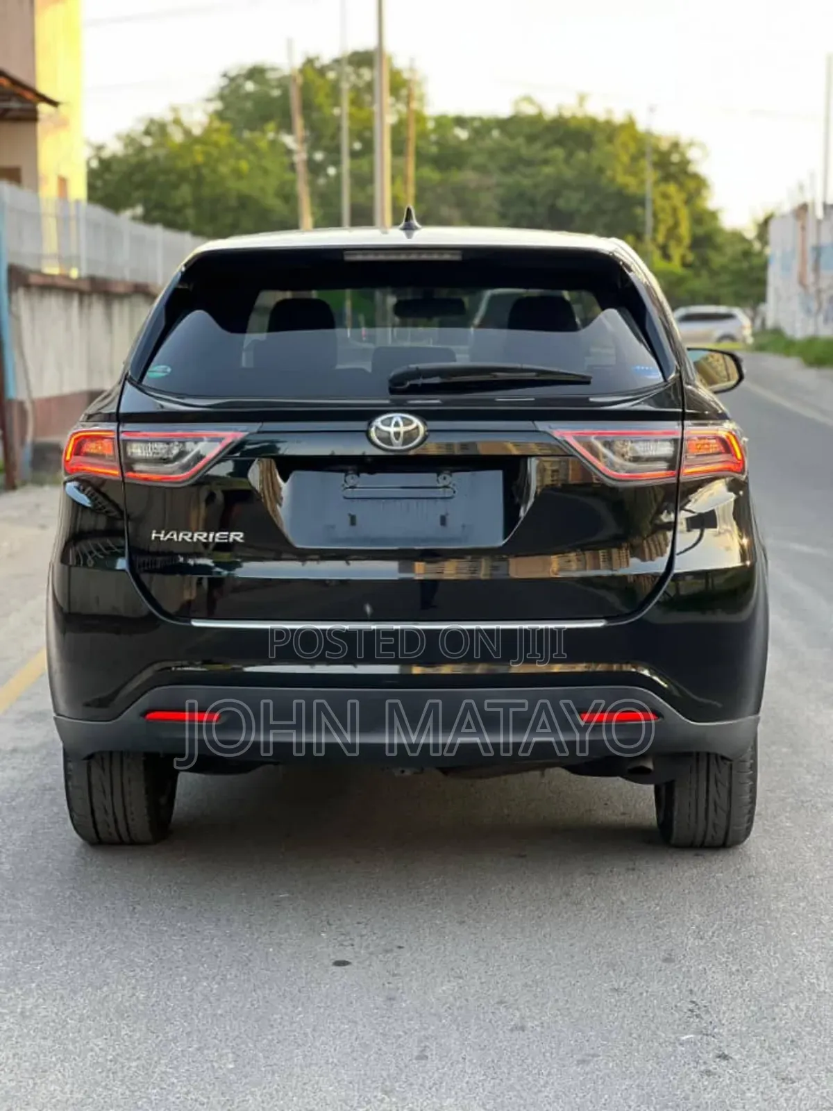 Toyota Harrier 2015 Black