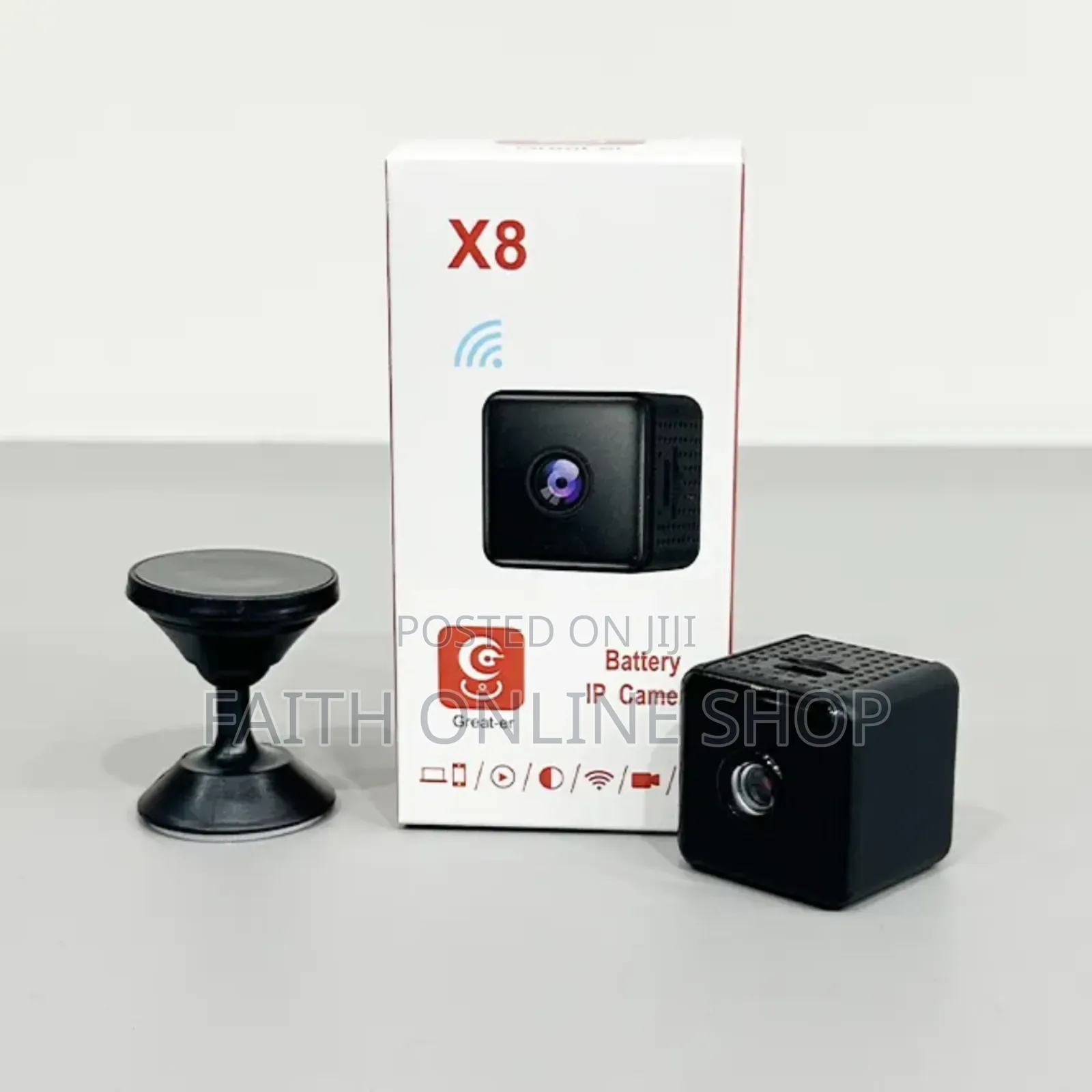 X8 Mini Battery Ip Camera (Wi-Fi)