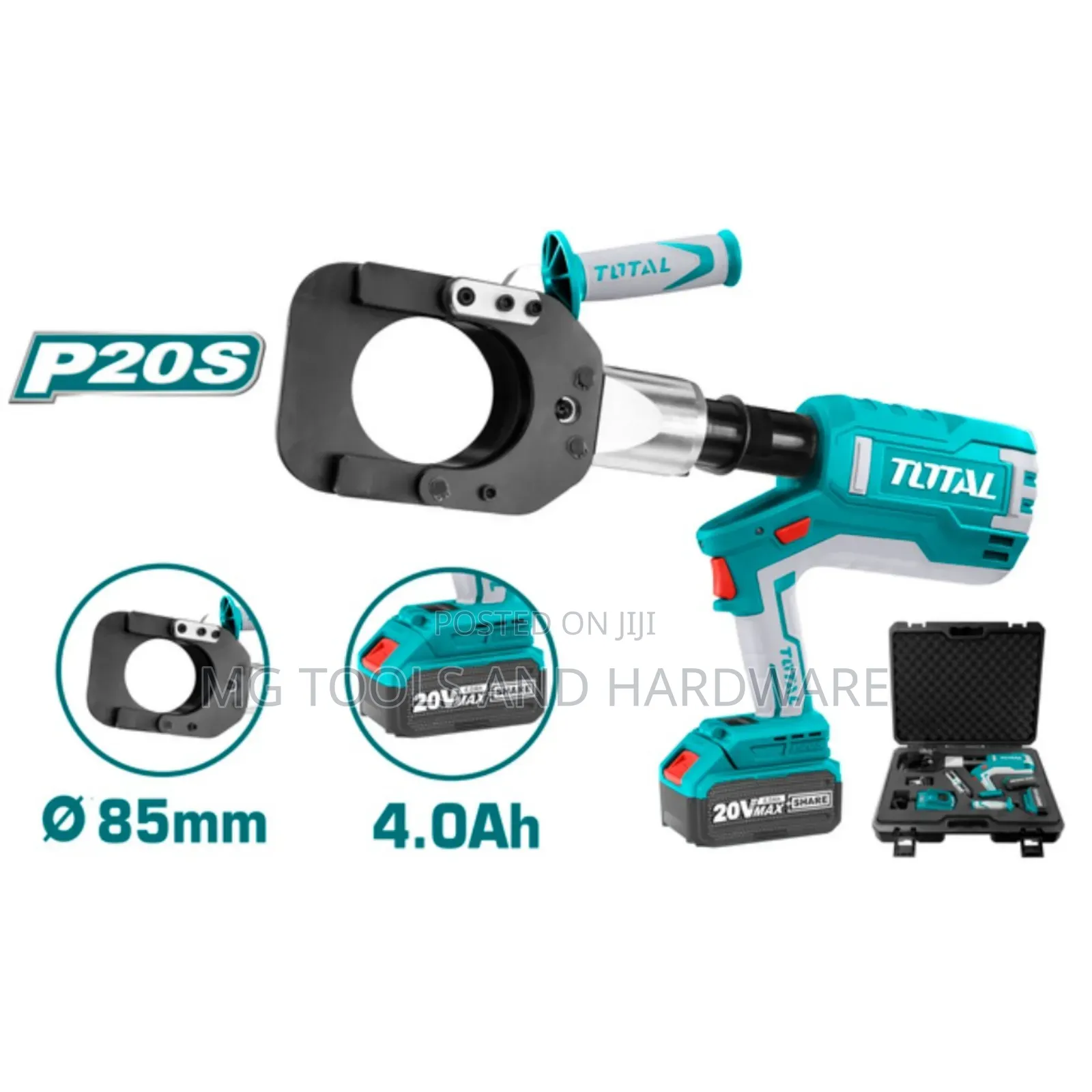 Lithium_ion Hydraulic Cable Cutter With Maximum Cutting Diameter 85mm