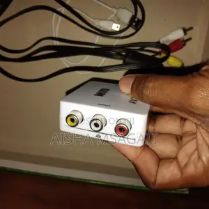 Av2vga Video Converter - Unganisha King’Amuzi Au Dvd Kwenye Monitor