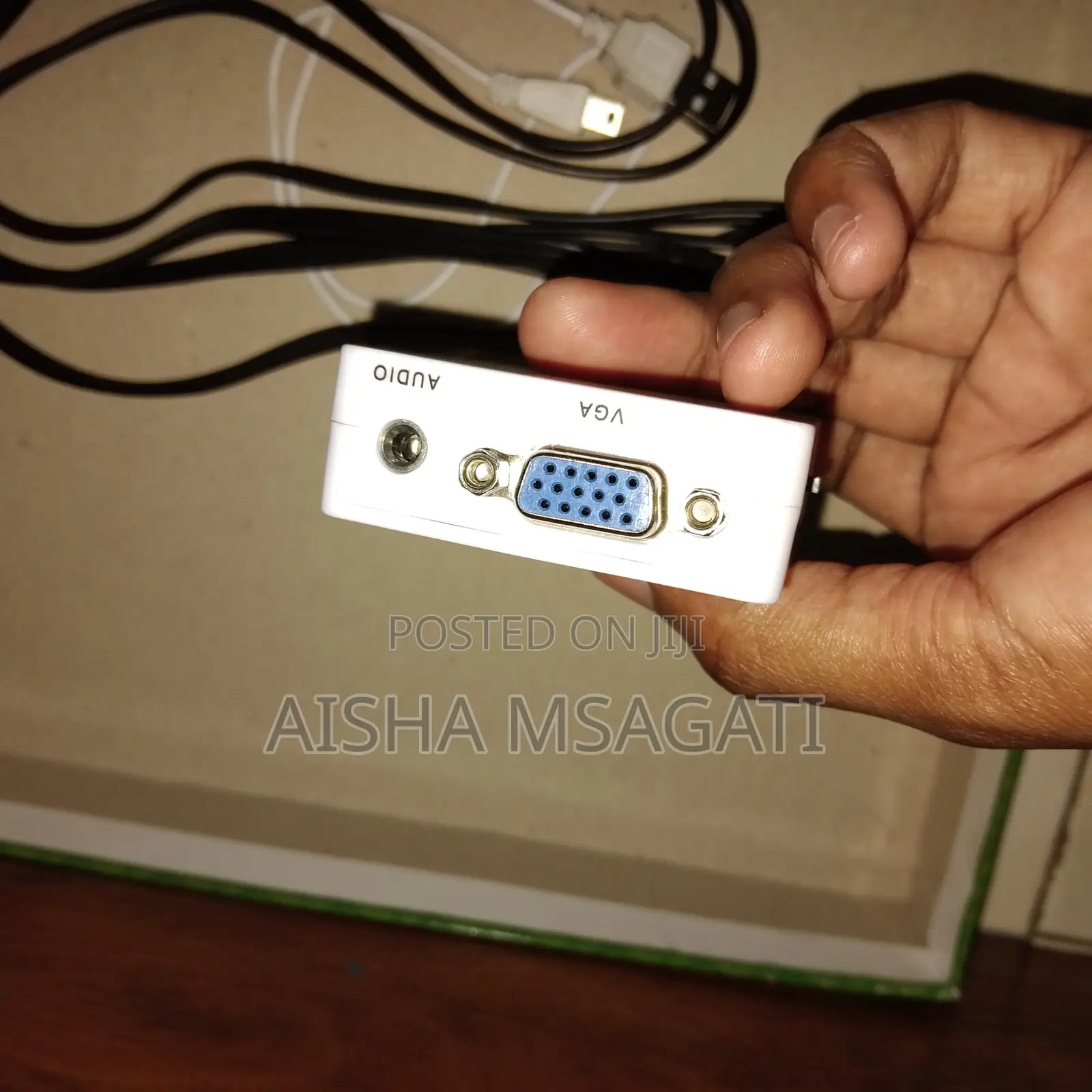 Av2vga Video Converter - Unganisha King’Amuzi Au Dvd Kwenye Monitor