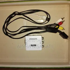 Av2vga Video Converter - Unganisha King’Amuzi Au Dvd Kwenye Monitor