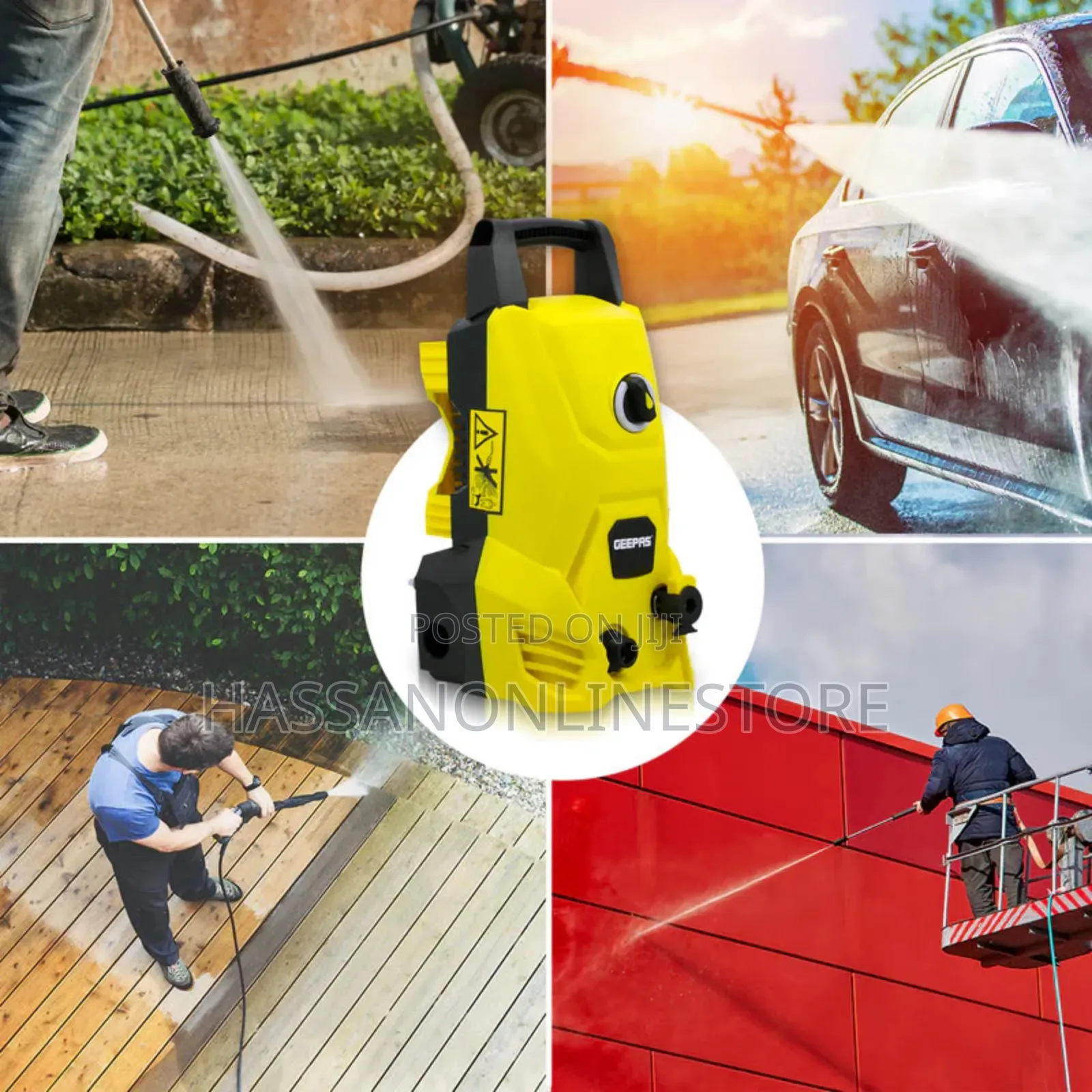 Geepas Gcw19029 2500w High Pressure Washer