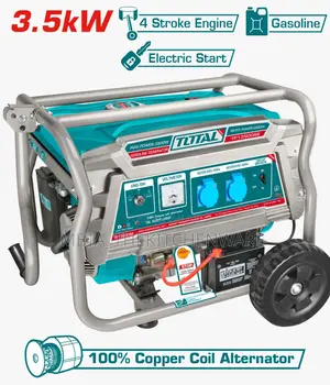 Total Gasoline Generator Key Start 3.5kw Tp135006e