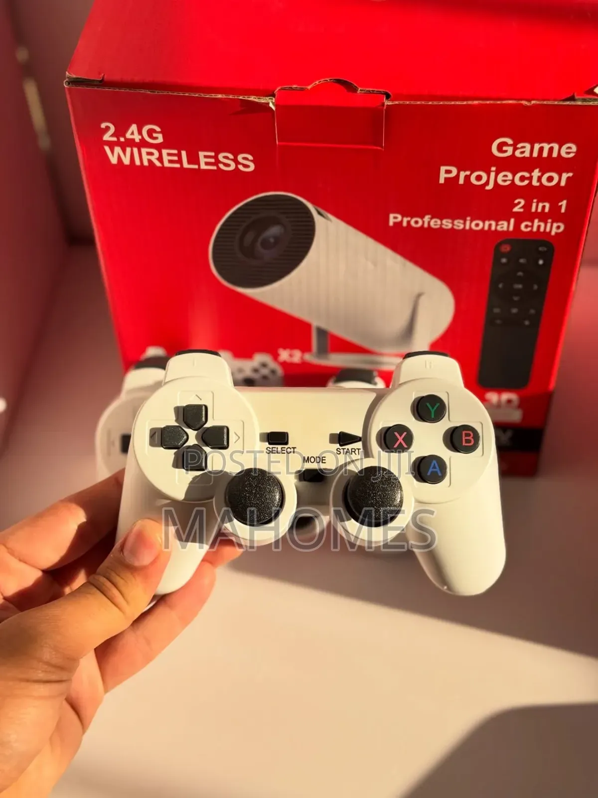 Hy300 Mini Projector — Gaming Mode On
