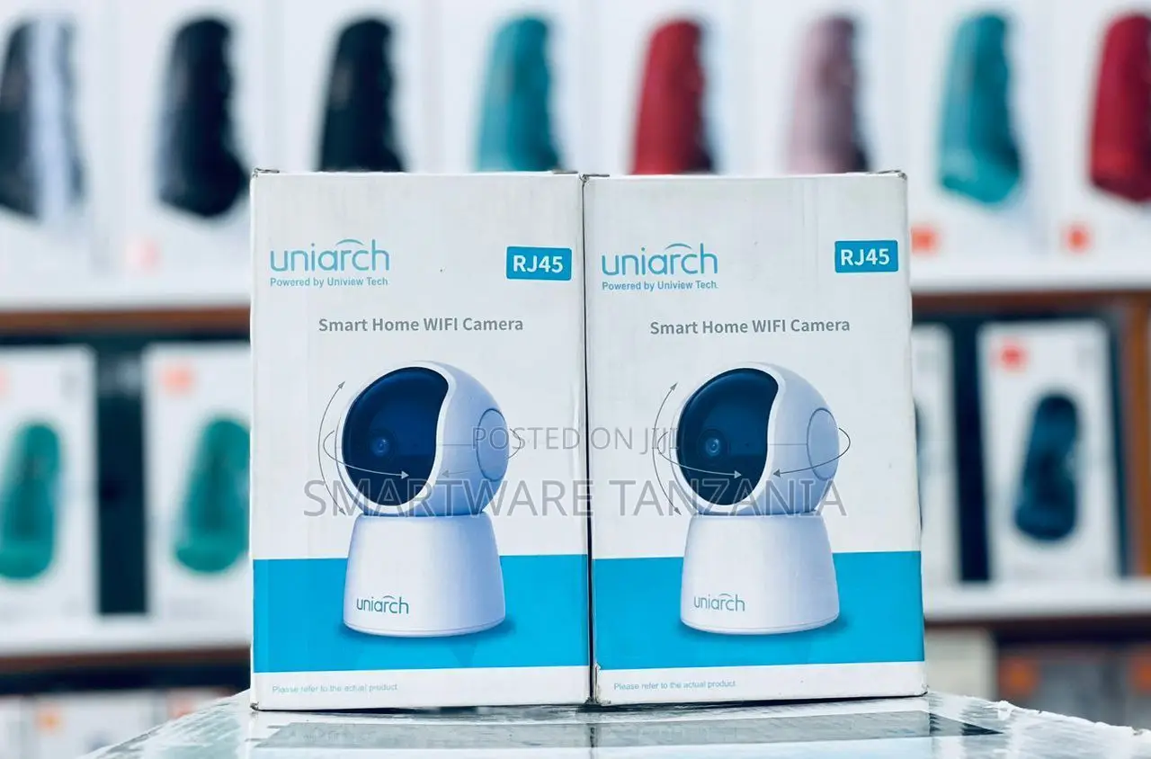 Uniarch Smart Home Wifi Camera With Pan Tilt And Rj45 Ethernet