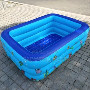 Inflatable Swimming Pool 150cm and Free Electric Pump