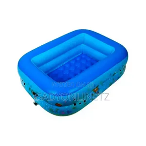 Inflatable Swimming Pool 130cm and Free Electric Pump