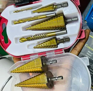 HSS Step Drill Bit Set 6pcs 365g