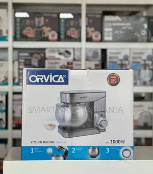 Orvica Orm-205 Kitchen Stand Mixer 1000w 6l Stainless Steel Bowl