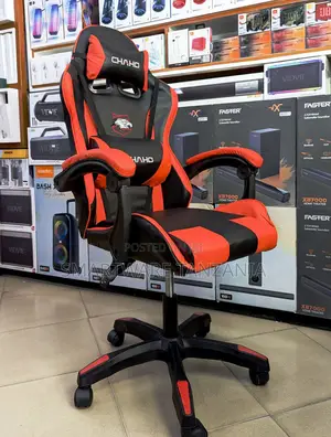 Chaho Gaming Chair Ergonomic Racing Style Red Black With Headrest