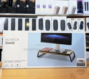 Monitor Stand Riser Desk Organizer With Keyboard Storage 13.5kg Load