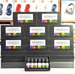 Pure Essential Oil Set Therapeutic Grade 6 Pack for Aromatherapy