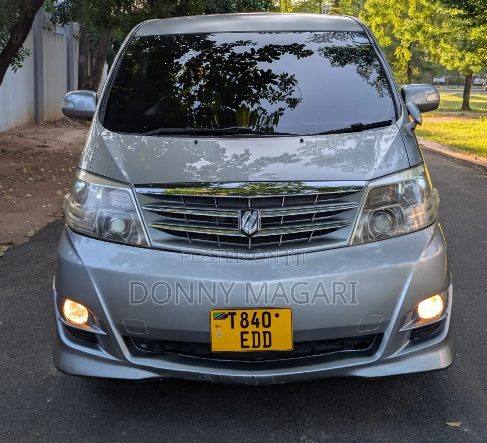 Toyota Alphard 2008 Gray
