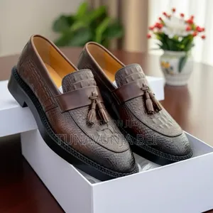 Jm Weston Dark Brown Moccains / Leather Shoes