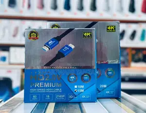Premium Hdmi 2.0 Cable Ultra Hd HDR 18gbps Long Distance 15m 20m