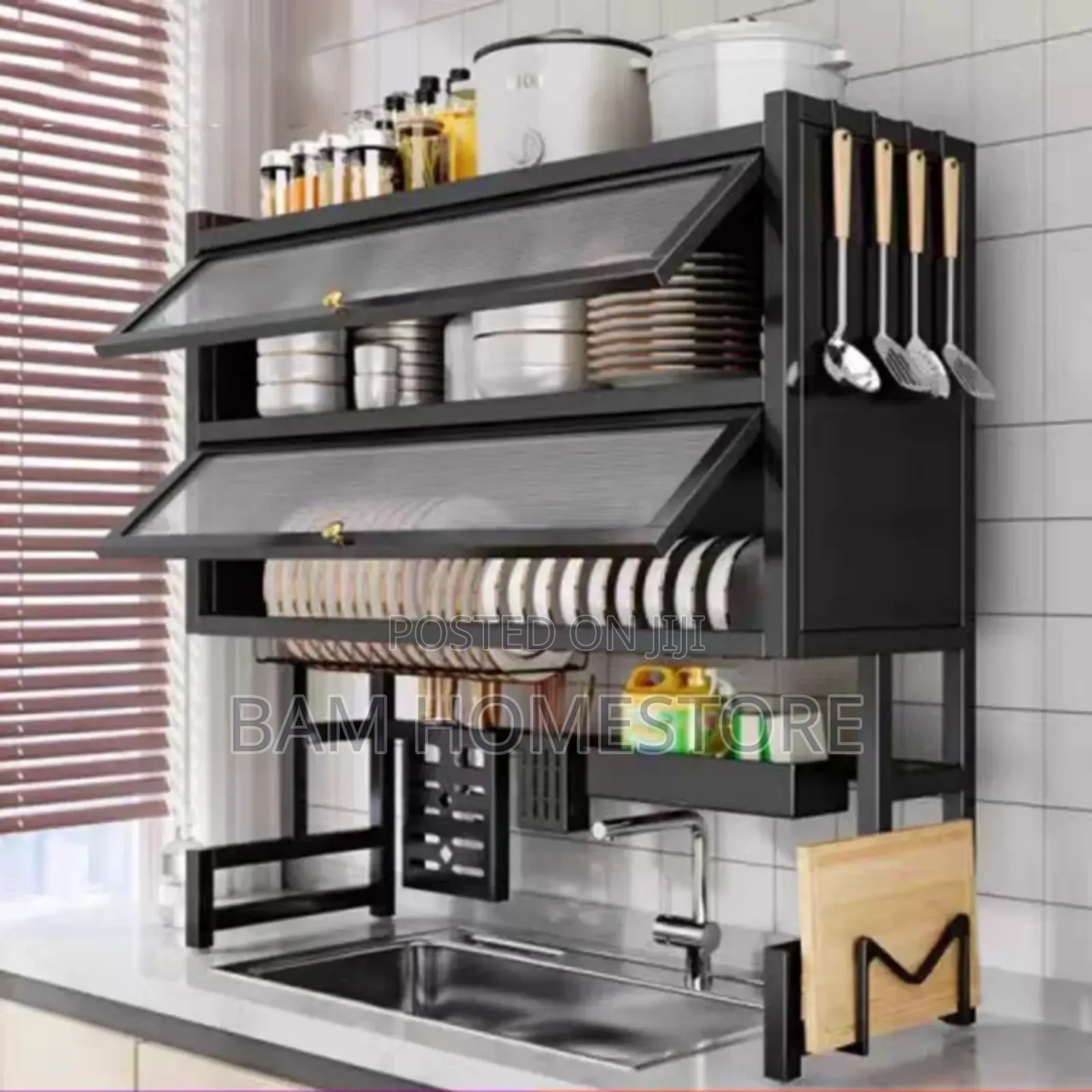 Oversink Kitchen Rack ( 2 Tiers)