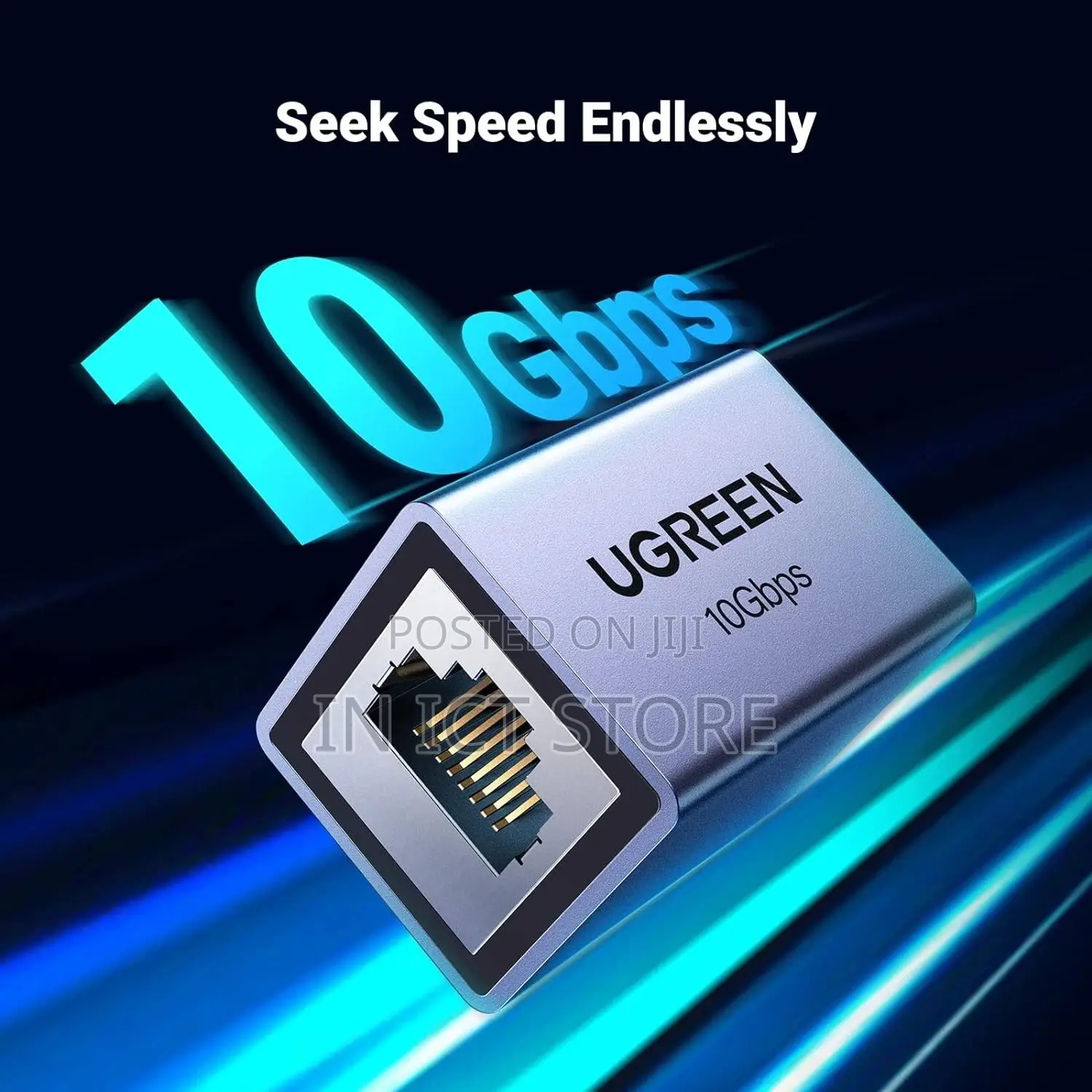 Ugreen Rj45 Coupler,10gbps High-Speed Aluminum Ethernet Grey