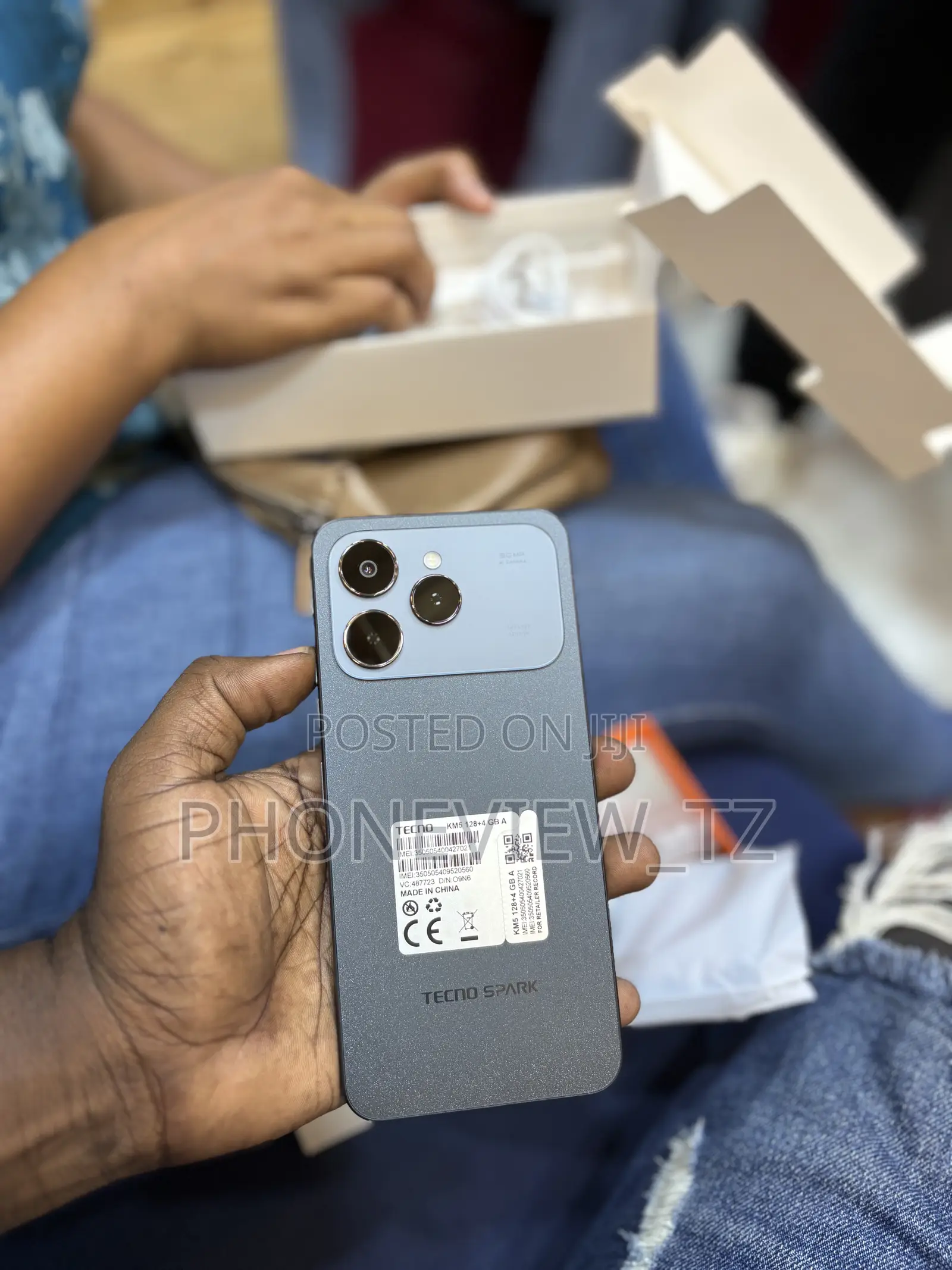 New Tecno Spark 40 128 GB Black