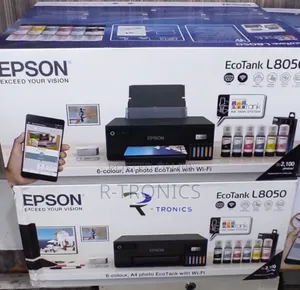 Epson L8050 Compact, Wi-Fi Enabled Ecotank Photo Printer