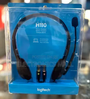 Logitech H110 3.5mm Wired Headsets