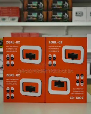 ZGRL-02 Led Photography Square Light for Streaming and Selfies