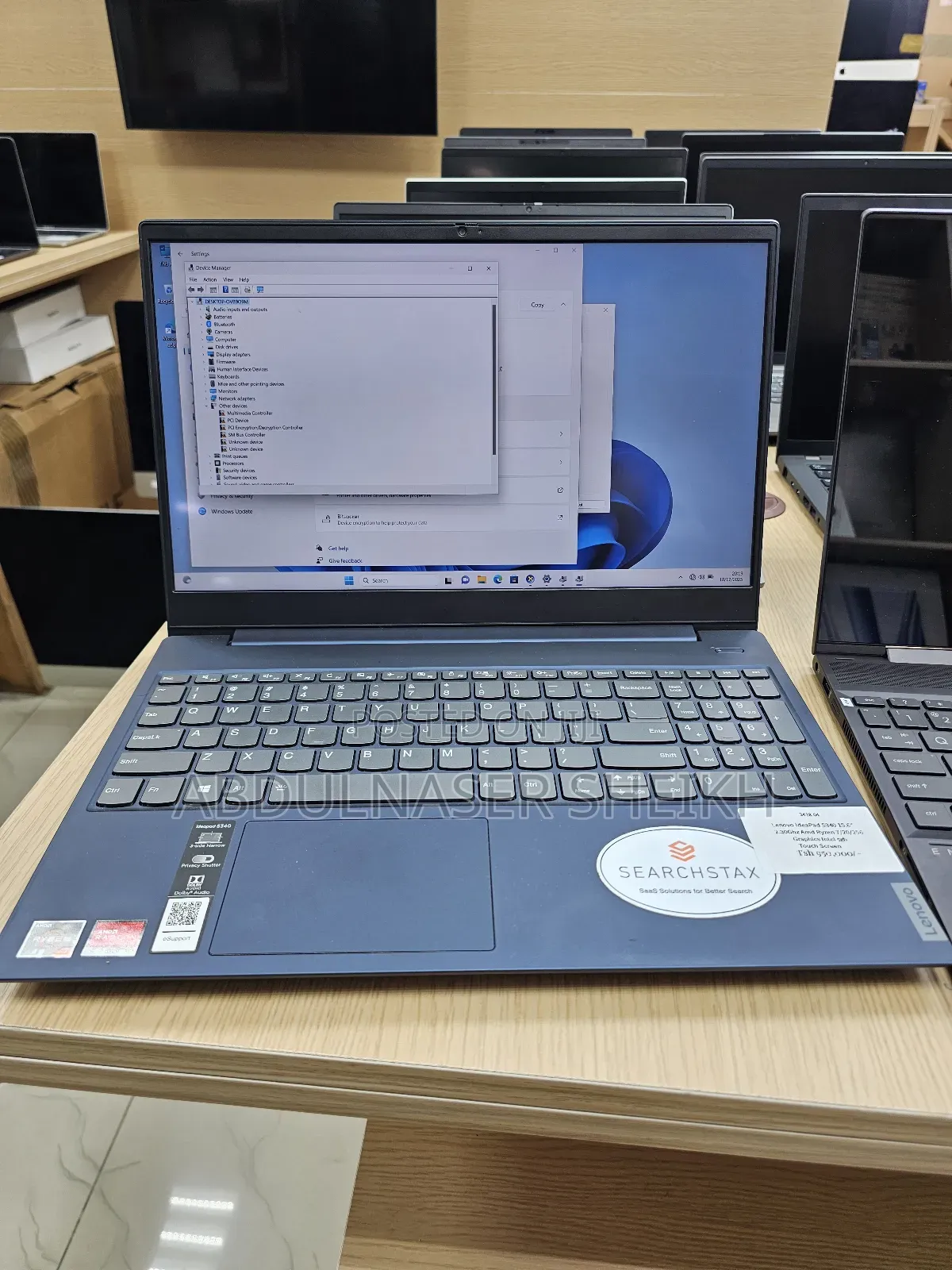 Laptop Lenovo IdeaPad S340 20GB AMD Ryzen 7 SSD 256GB