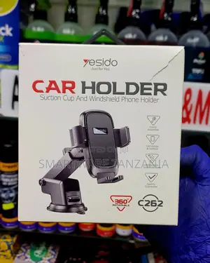 Yesido C262 Car Phone Holder Suction Cup Windshield 360 Rotation