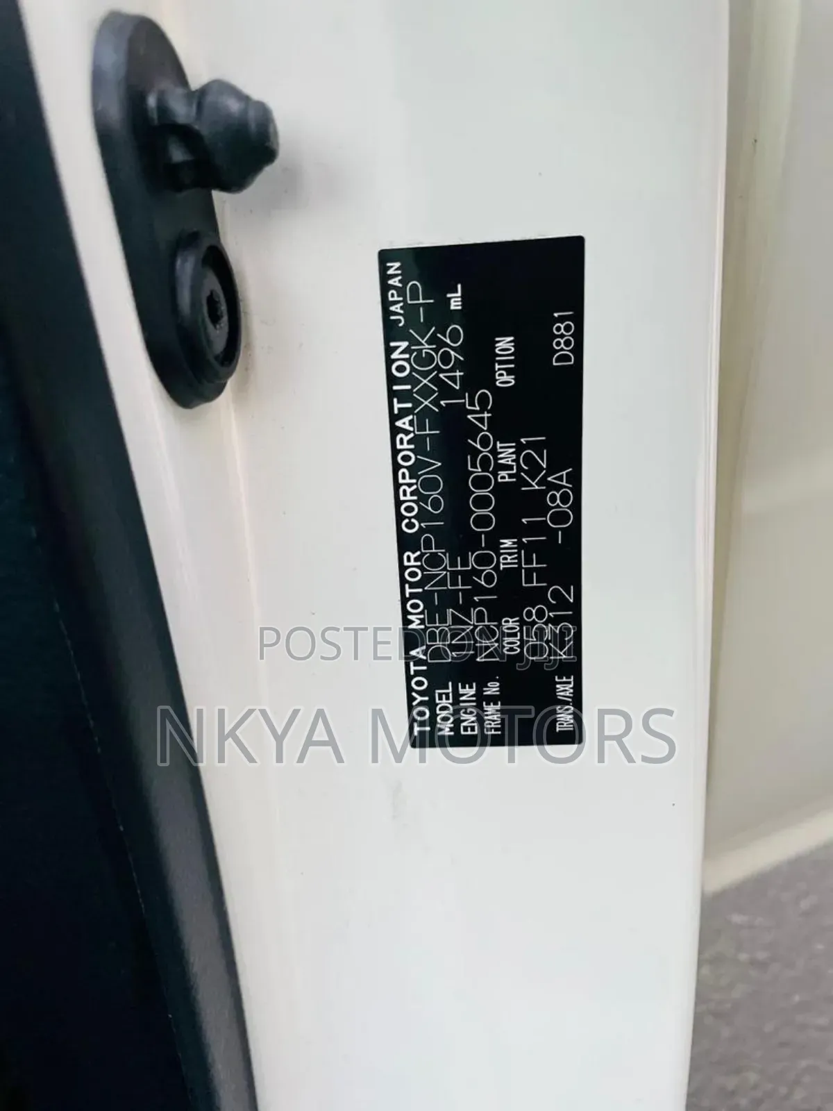 Toyota Succeed SV Premium 2016 White