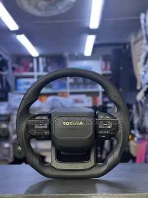 Aftermarket Steering Full Option Prado 250 Plain Black for All Cars
