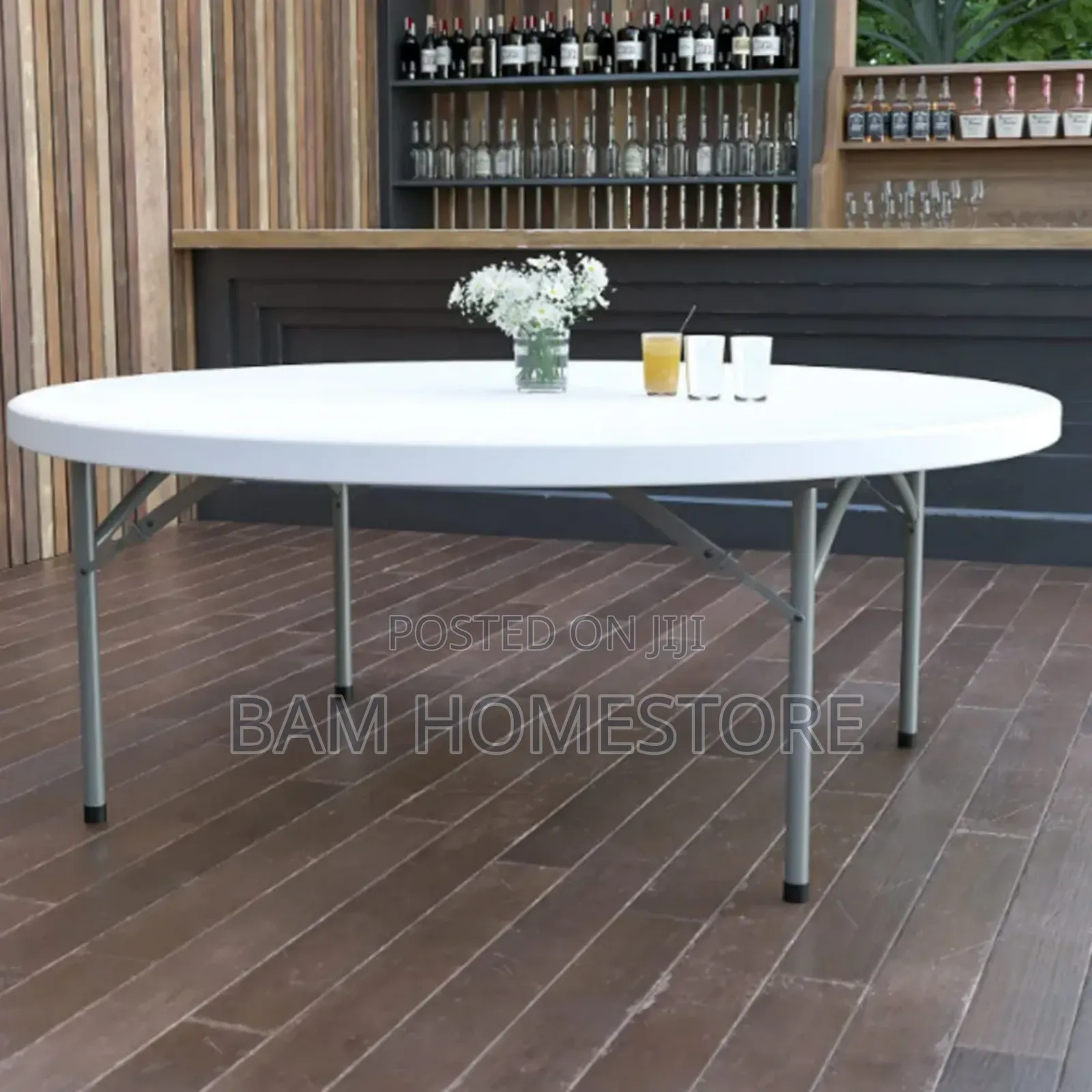 Large 150cm Folding Banquet Table | Heavy-Duty | Seats 10-12 People