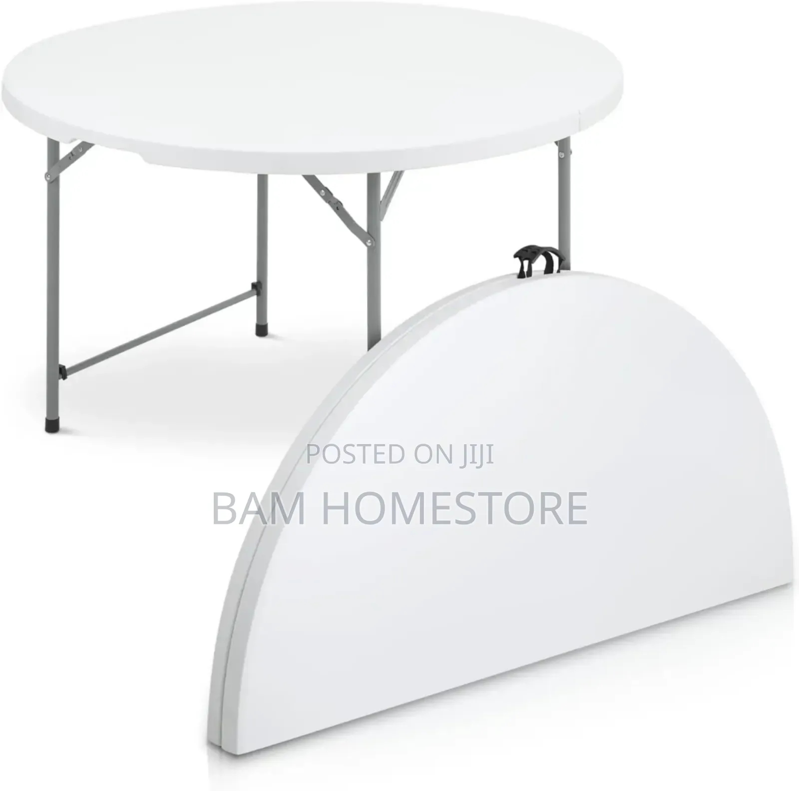 Large 150cm Folding Banquet Table | Heavy-Duty | Seats 10-12 People