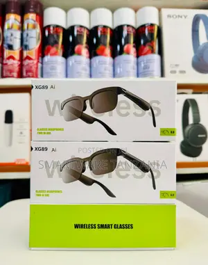 Xg89 Ai Wireless Smart Glasses Bluetooth 6.0 Sunglasses Headphones
