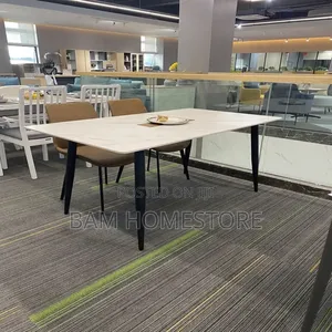 Elegant White Marble Dining Table | 160cm X 90cm