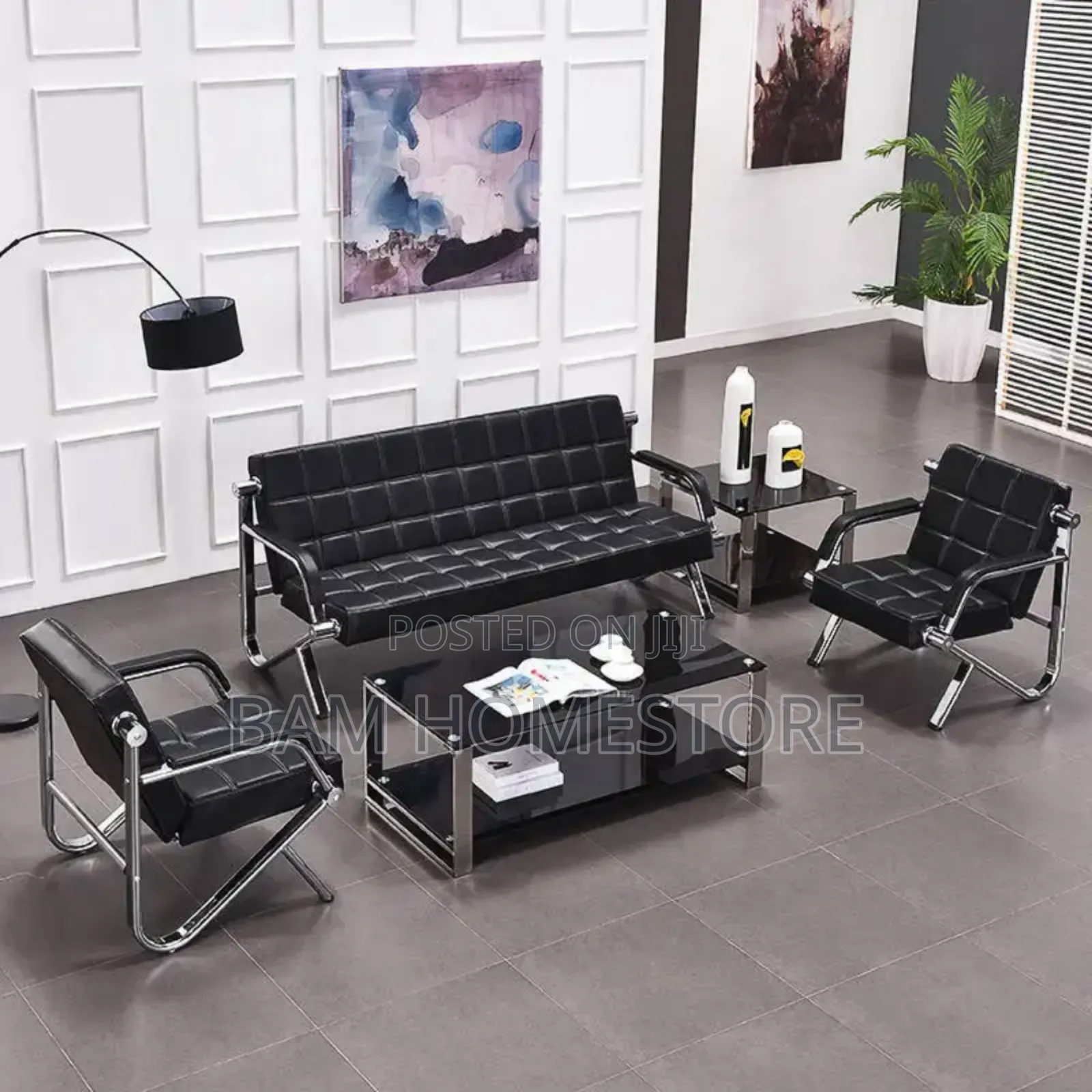 Executive Waiting Chair Set/ Office Sofa Set