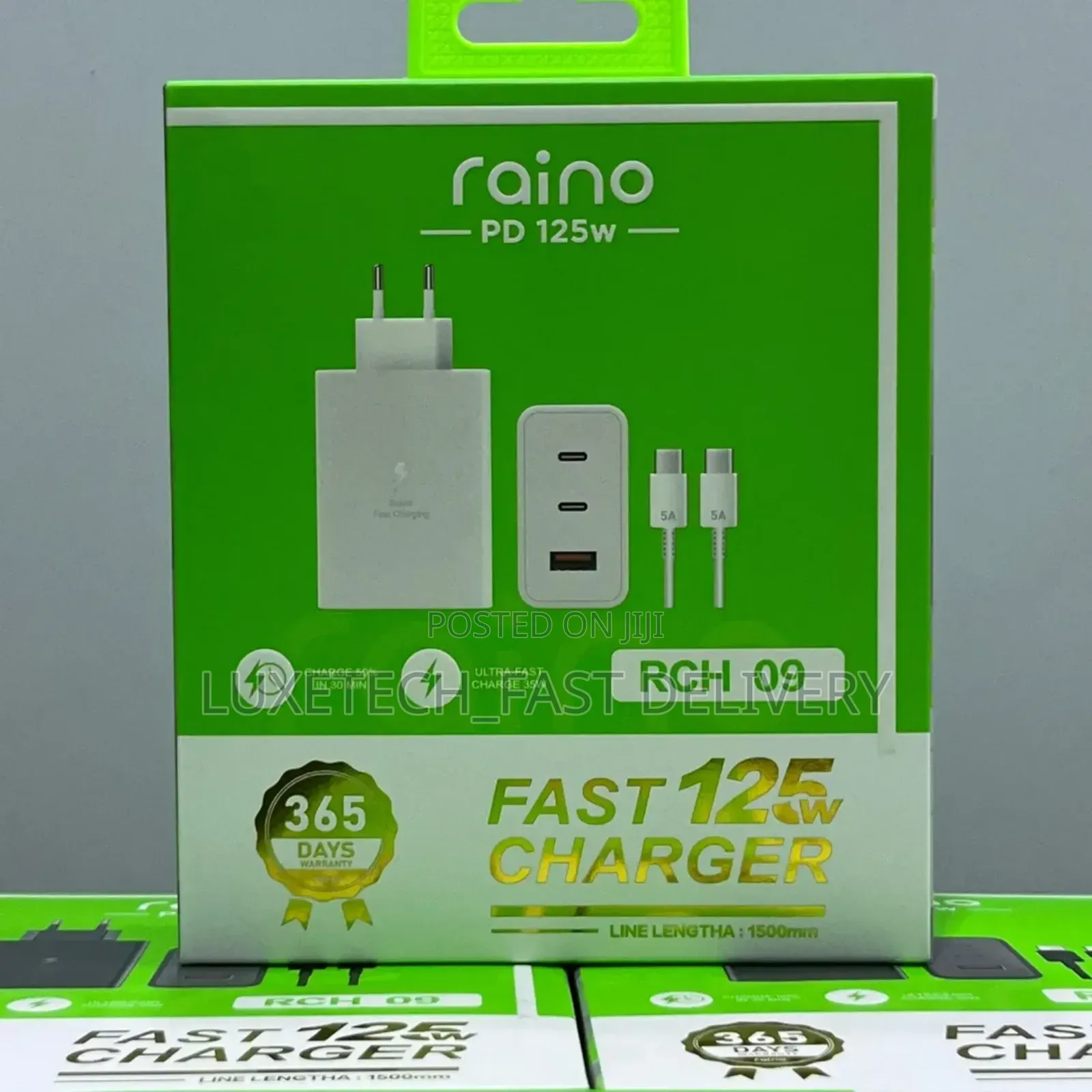 Raino Pd 125w Ultra Fast Charger
