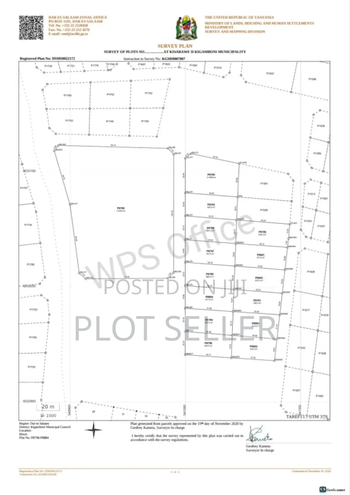 Plots for Sale at Kisarawe Ii