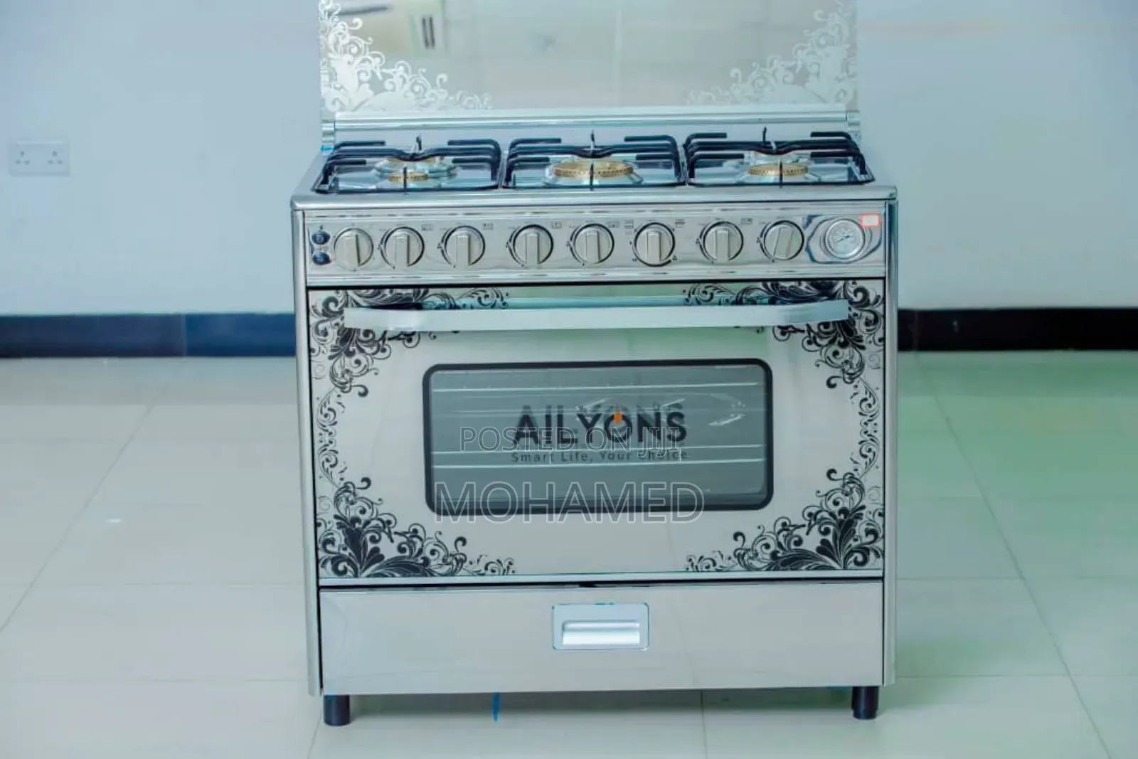 Ailyons Free Standing Cooker Size 60*90