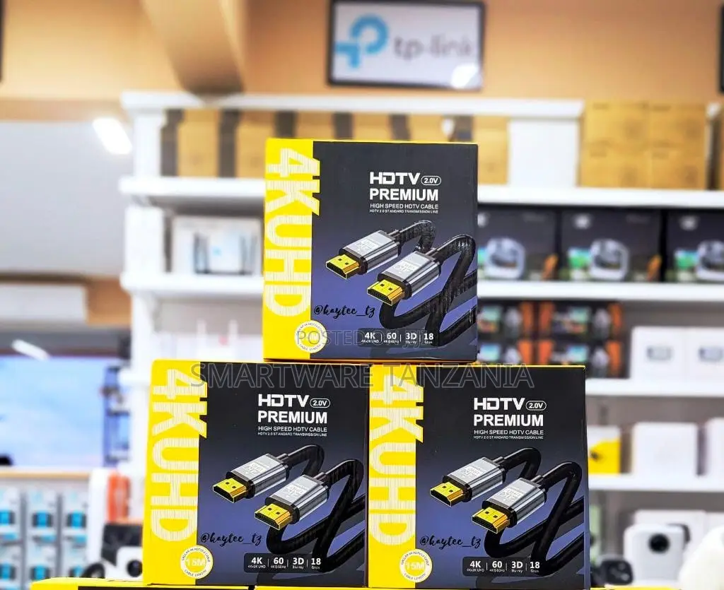 Premium Hdmi Cable 15m Extra Long For Projectors And Tvs Setup