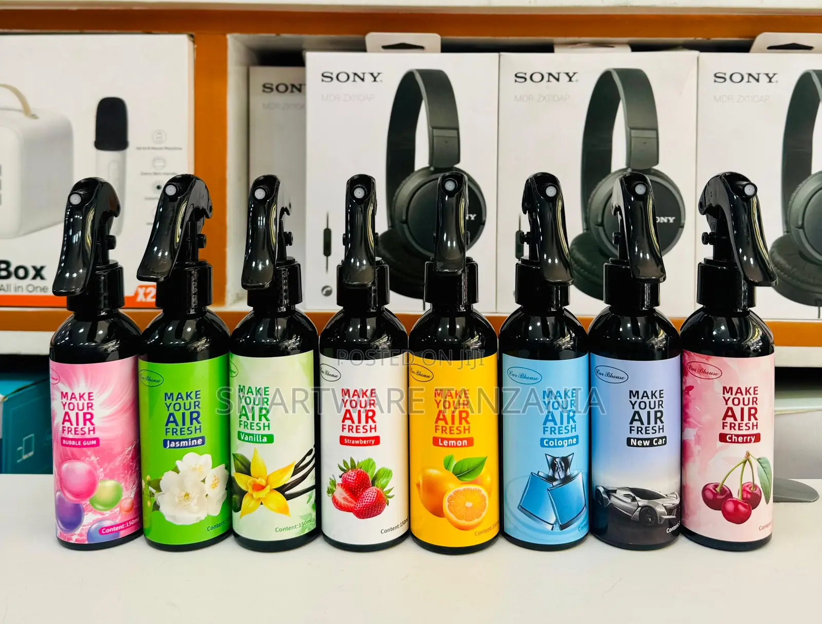 Car Air Freshener Spray 150ml Long Lasting Scents For Auto And Home