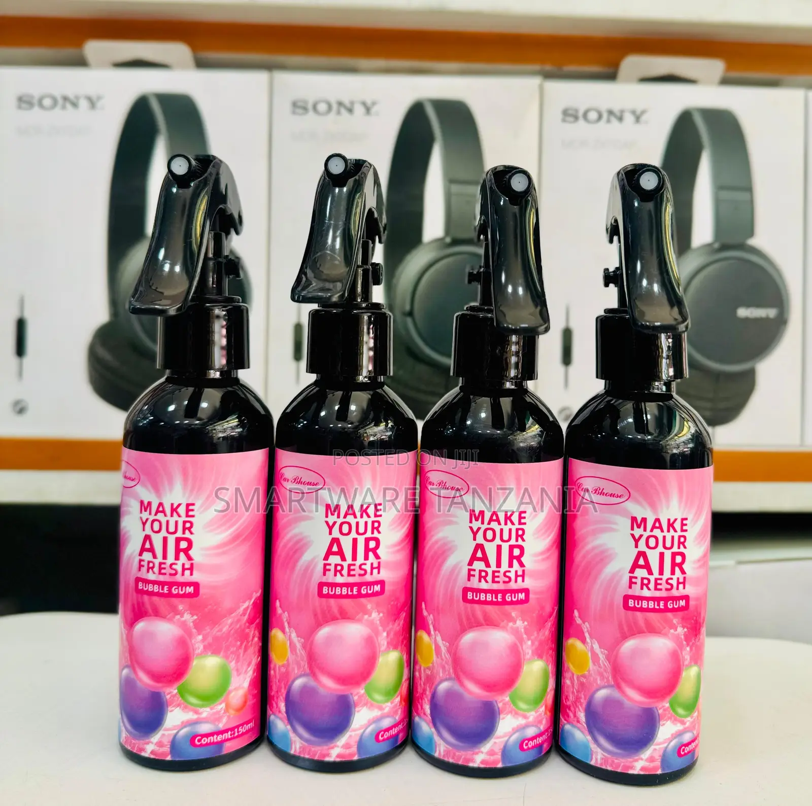 Bubble Gum Car Air Freshener Spray 150ml Sweet Long Lasting Scent