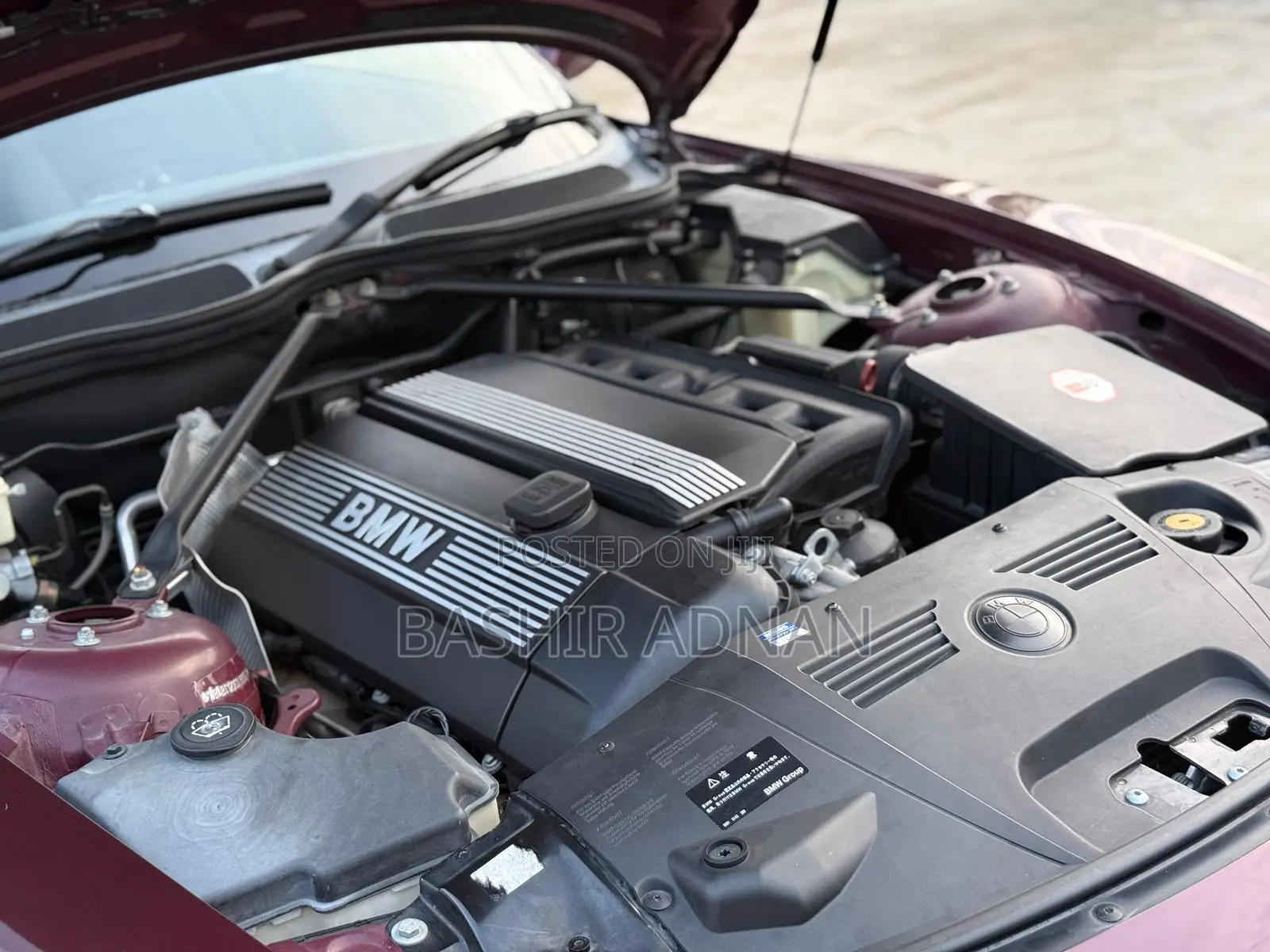 BMW Z4 Roadster 2.5i Automatic 2004 Burgundy