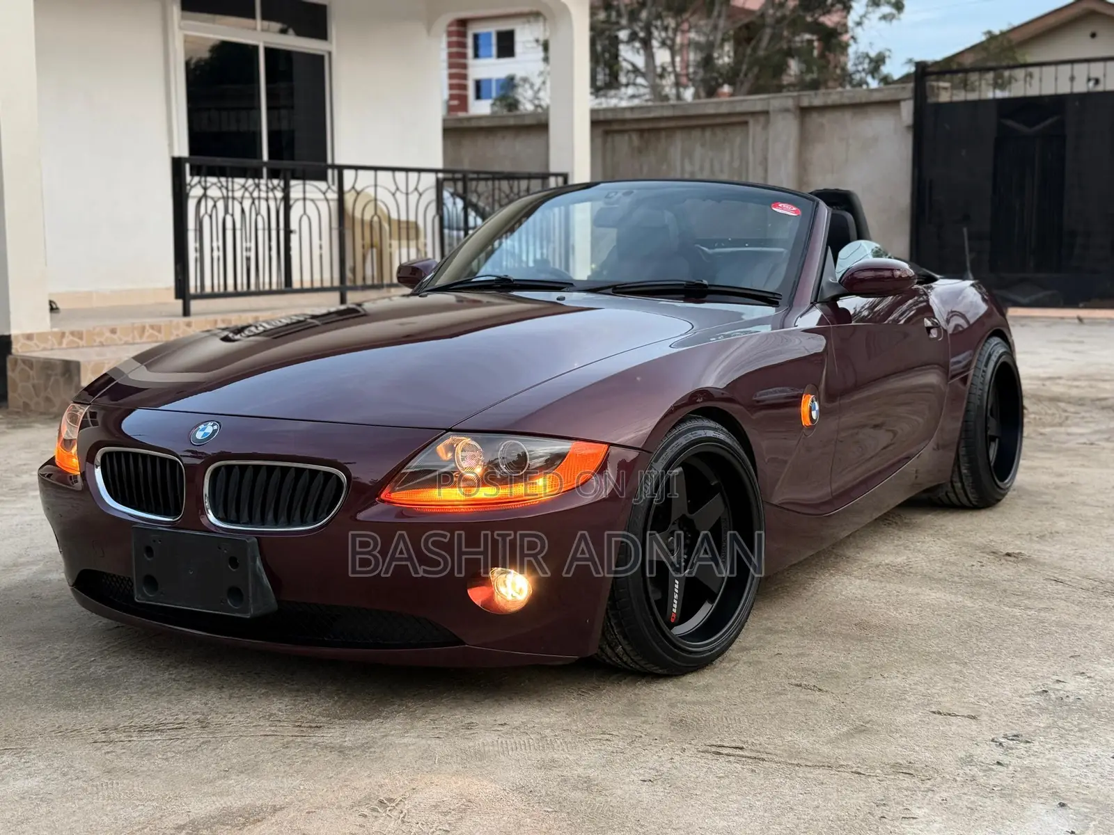 BMW Z4 Roadster 2.5i Automatic 2004 Burgundy