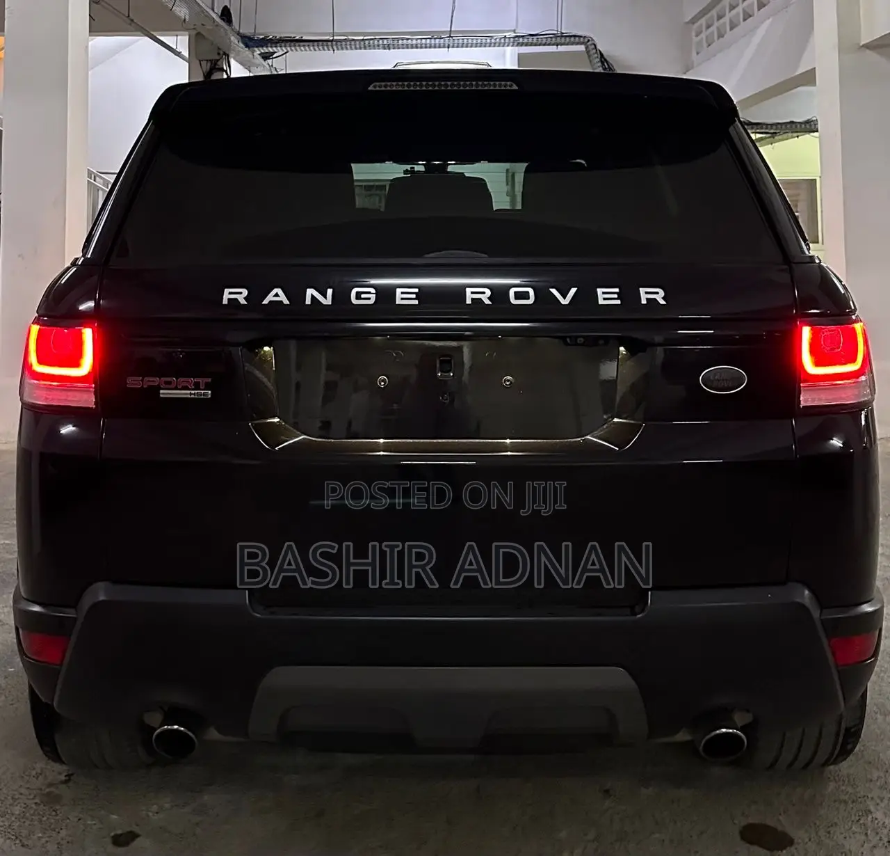 Land Rover Range Rover Sport HSE 4dr SUV 4WD (3.0L 6cyl S/C 8A) 2015 Black