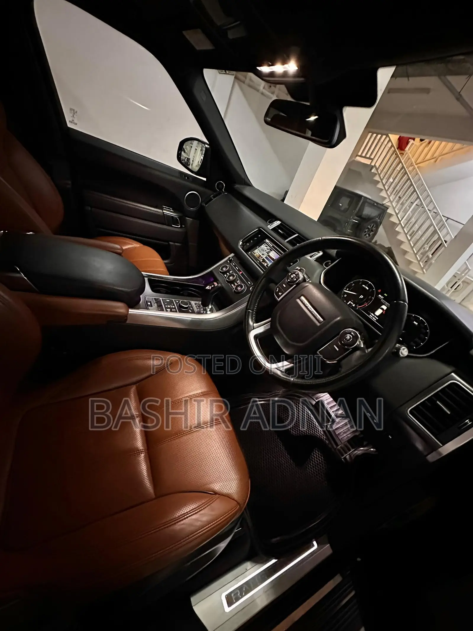 Land Rover Range Rover Sport HSE 4dr SUV 4WD (3.0L 6cyl S/C 8A) 2015 Black
